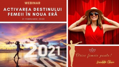 Activarea Destinului Femeii in Noua Energie cu Nicoleta Chivu