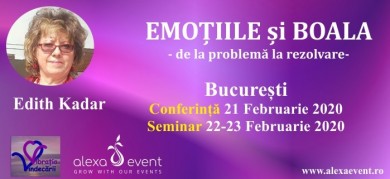 Bucuresti. Emotiile si boala cu Edith Kadar