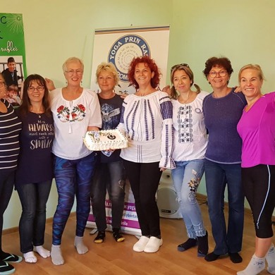 Certificare internationala de Leader de yoga prin ras