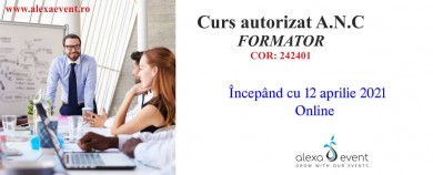 Curs autorizat - formator - online