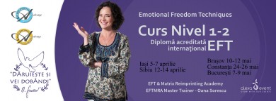 Curs Brasov Nivel 1-2 EFT cu Oana Sorescu