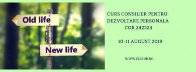 Curs Consilier pentru Dezvoltare Personala autorizat ANC