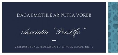 Daca emotiile ar vorbi!