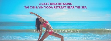 3 Days Breathtaking Tai Chi & Yin Yoga Retreat near the Sea