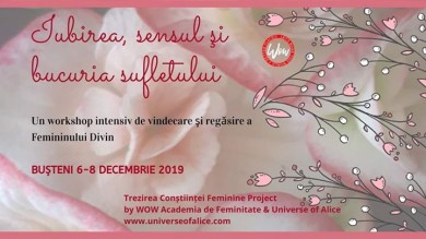 Feminitatea, sursa de Vindecare si Iubire!