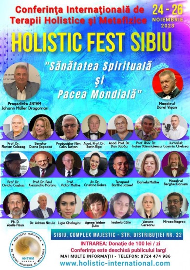 Holistic Fest 24-26 noiembrie Sibiu