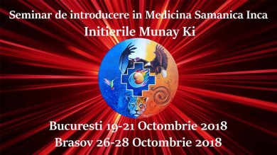 Introducere in Medicina Inca - Initierile Munay Ki 2018