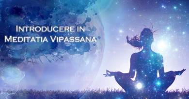 Introducere in Meditatia Vipassana