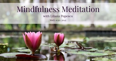 Mindfulness Meditation with Liliana Popescu