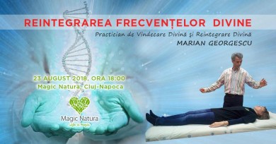 Reintegrarea frecventelor divine, cu Marian Georgescu