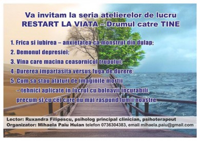 Restart la viata - Drumul catre TINE