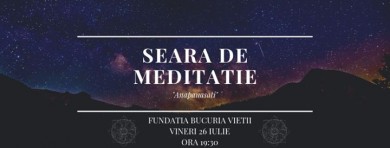 Seara de Meditatie: Anapanasati