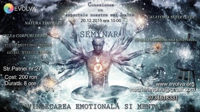 Seminar Vindecarea fiintei
