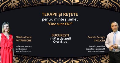 Terapii si retete pentru minte si suflet - Cine sunt EU?