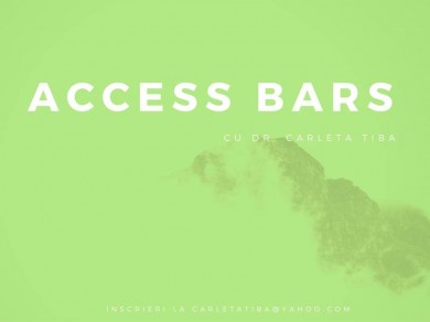 Training Access Bars cu Dr. Carleta Tiba